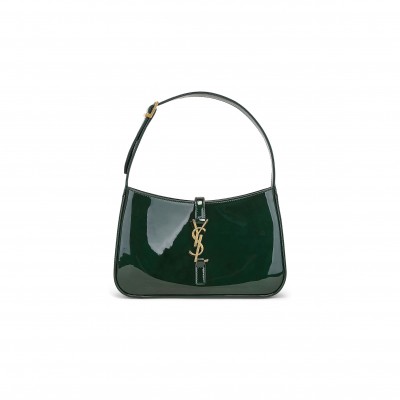YSL LE 5 À 7 IN PATENT LEATHER 657228AAEF93856 (25*14*6cm)